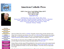 Tablet Screenshot of americancatholicpress.org